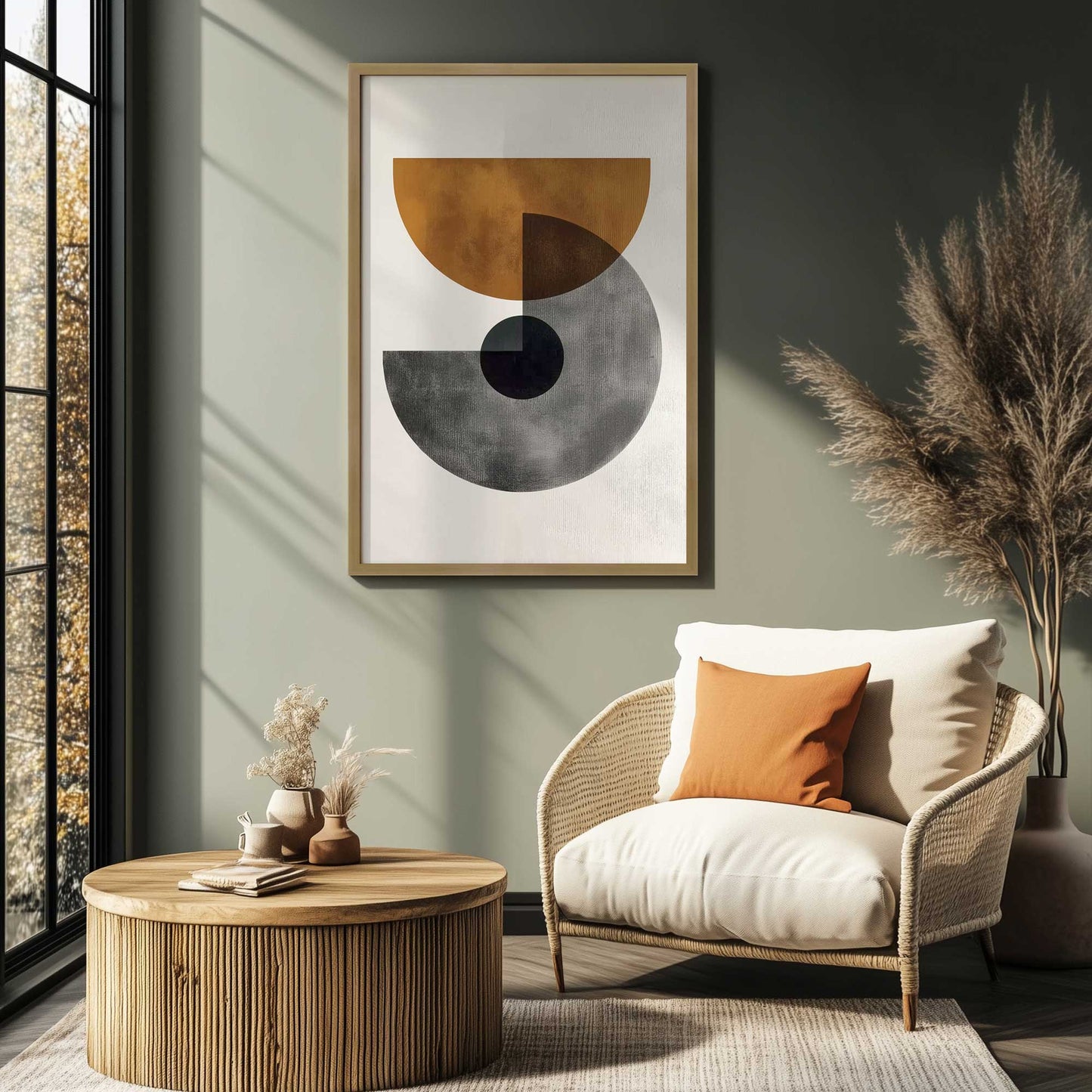 Picture of art in a room