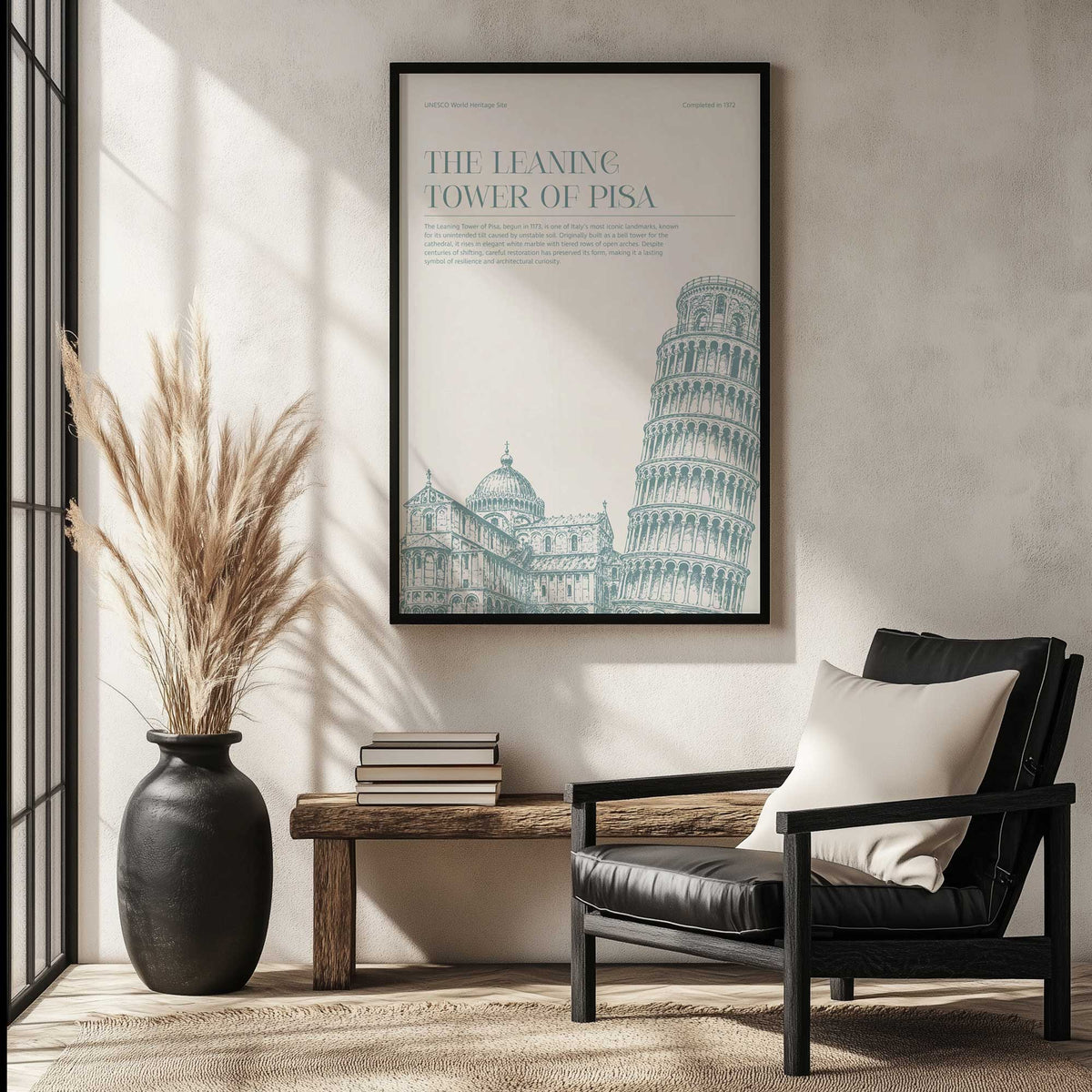Picture of art in a room