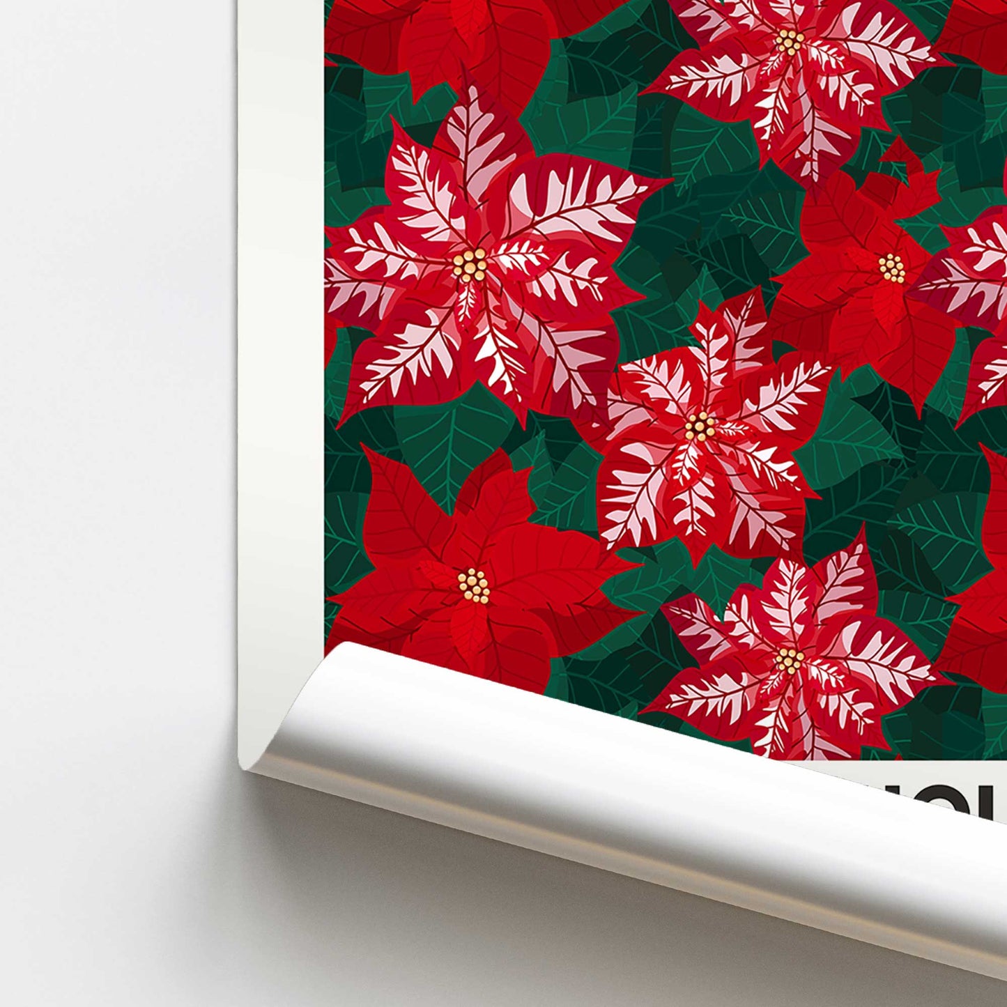 Holiday Flower Market I Promotional Rolled Print