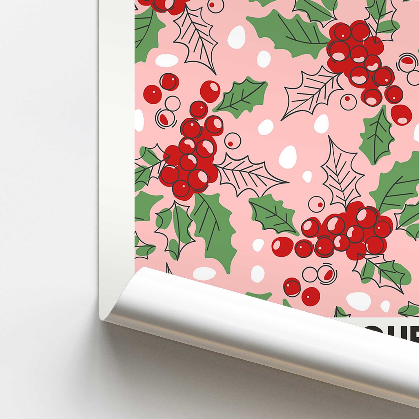 Holiday Flower Market III Promotional Rolled Print