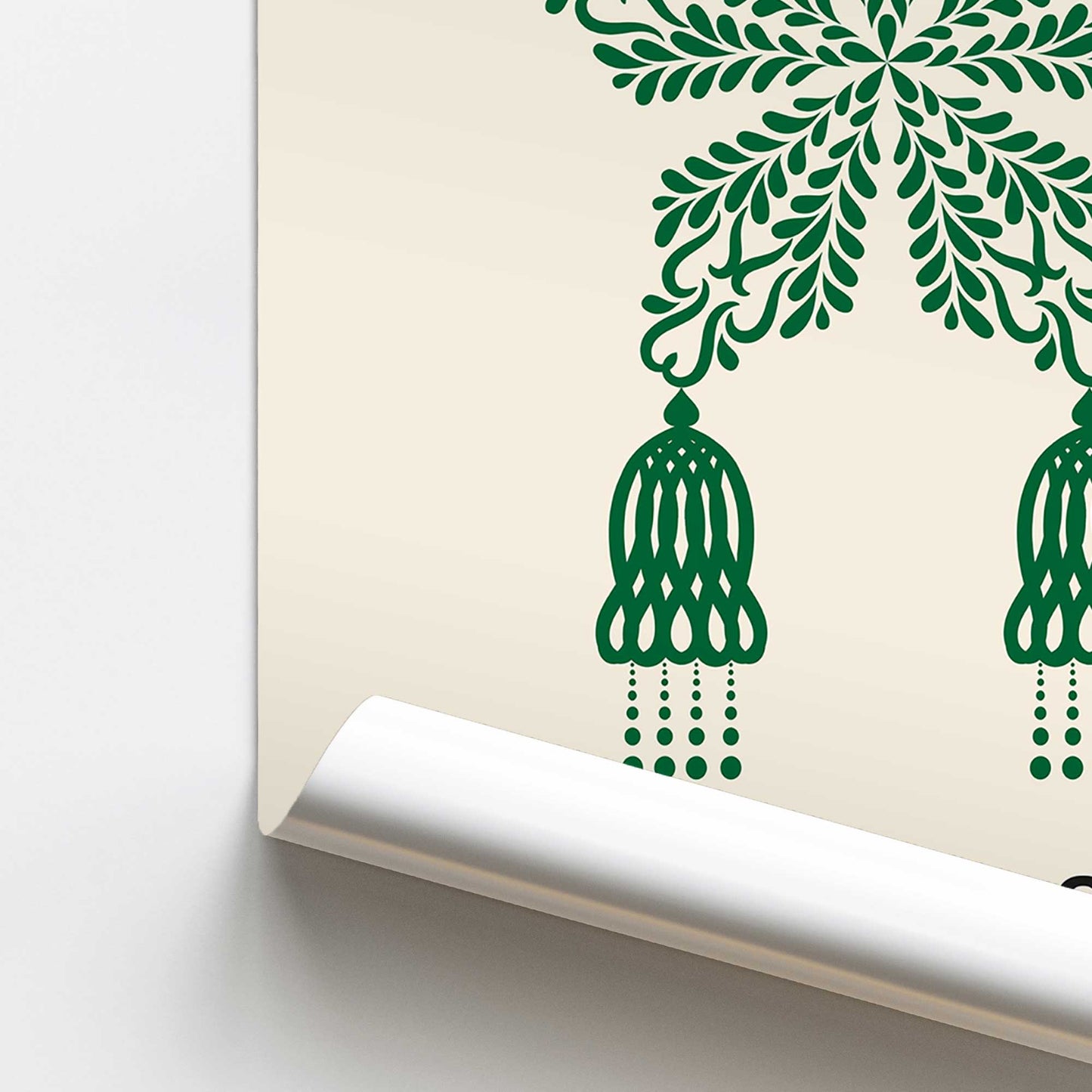 Christmas Market Poster I Promotional Rolled Print