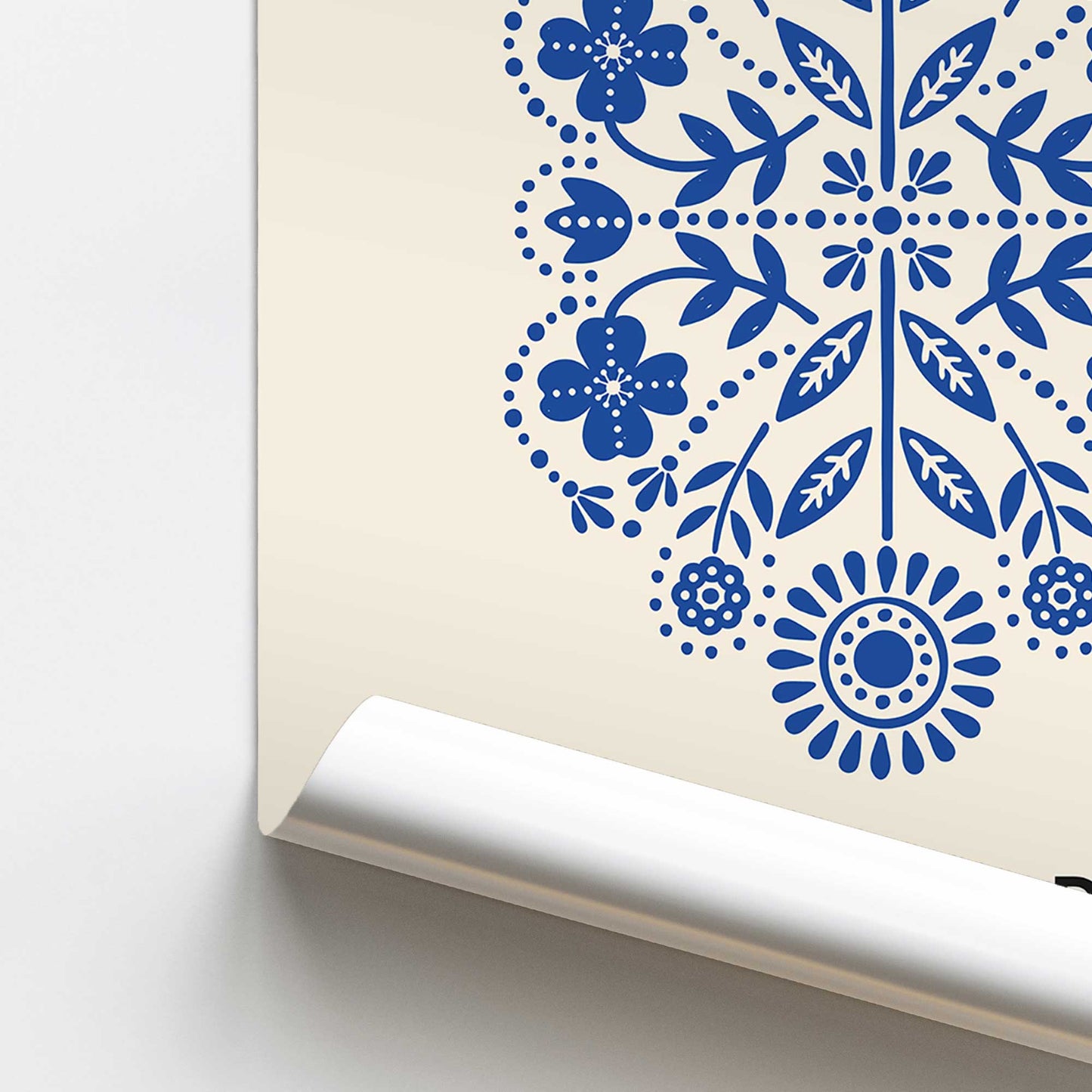 Christmas Market Poster III Promotional Rolled Print