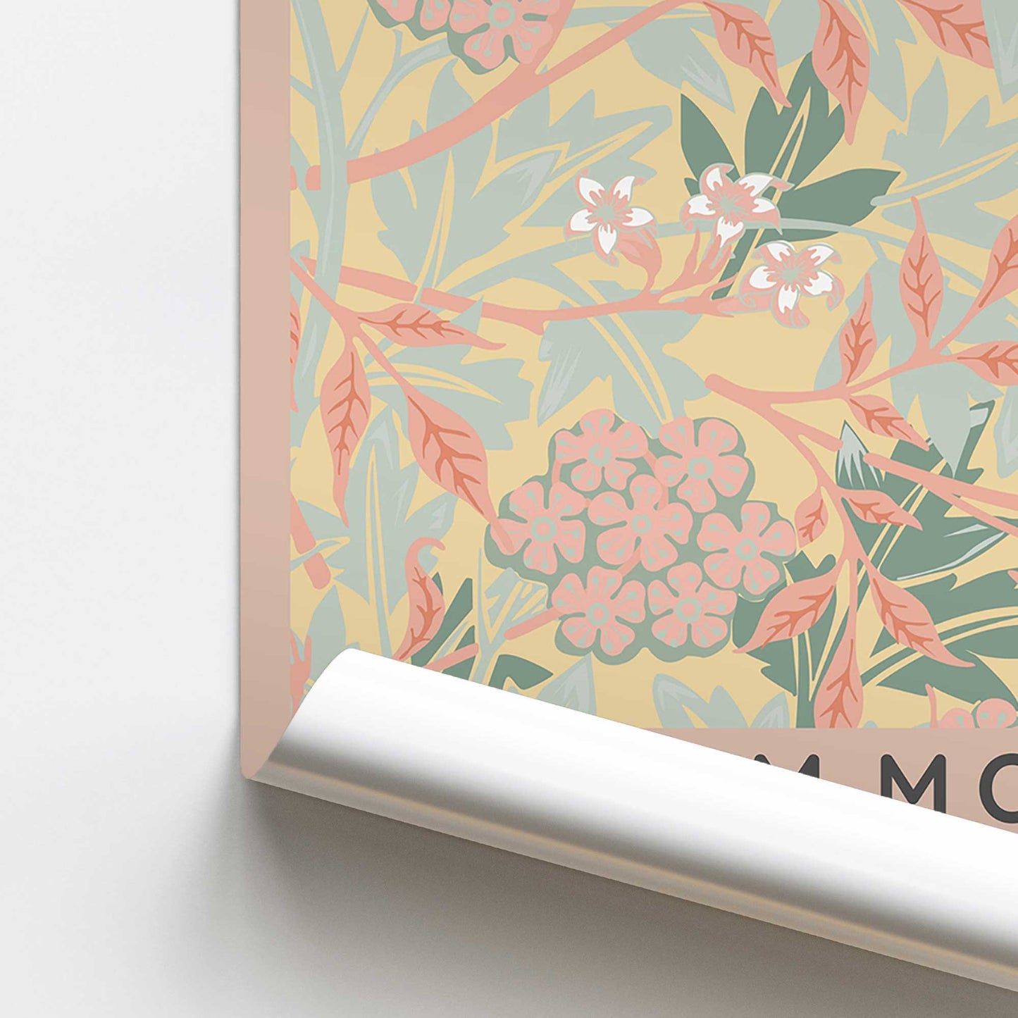 Blush Jasmine by William Morris Promotional Rolled Print