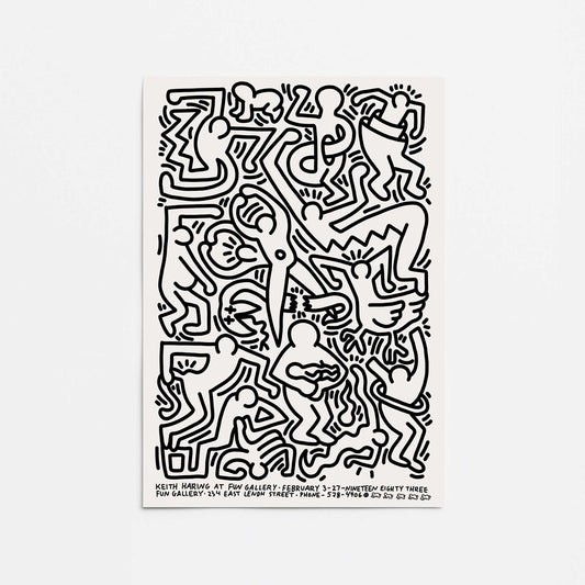 Abstract People #1 Promotional Rolled Print