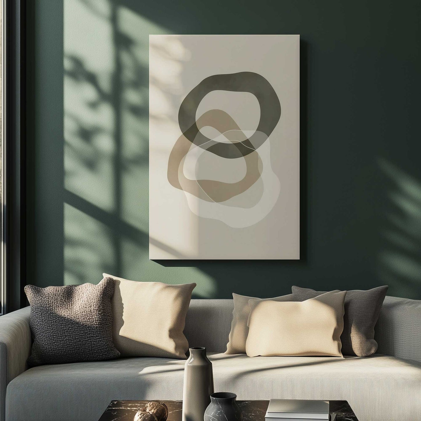 Picture of art in a room