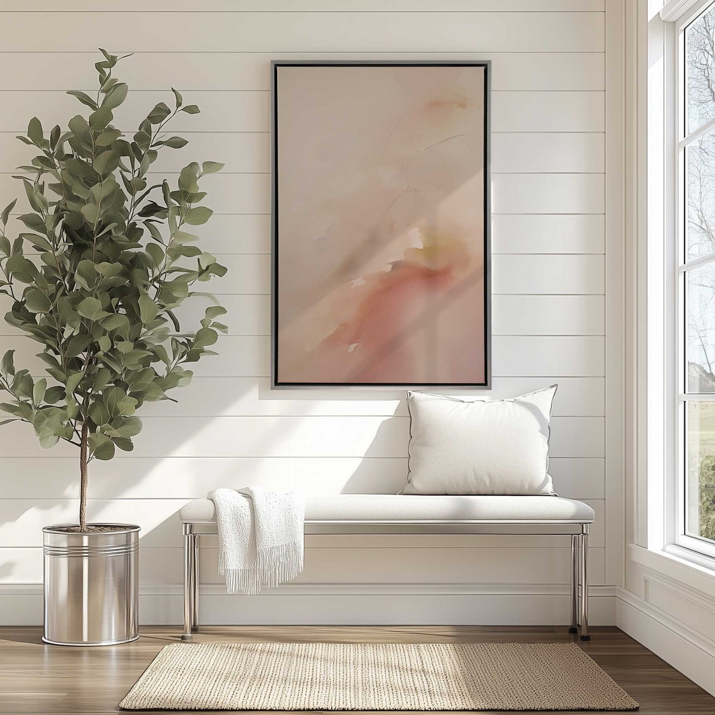 Picture of art in a room