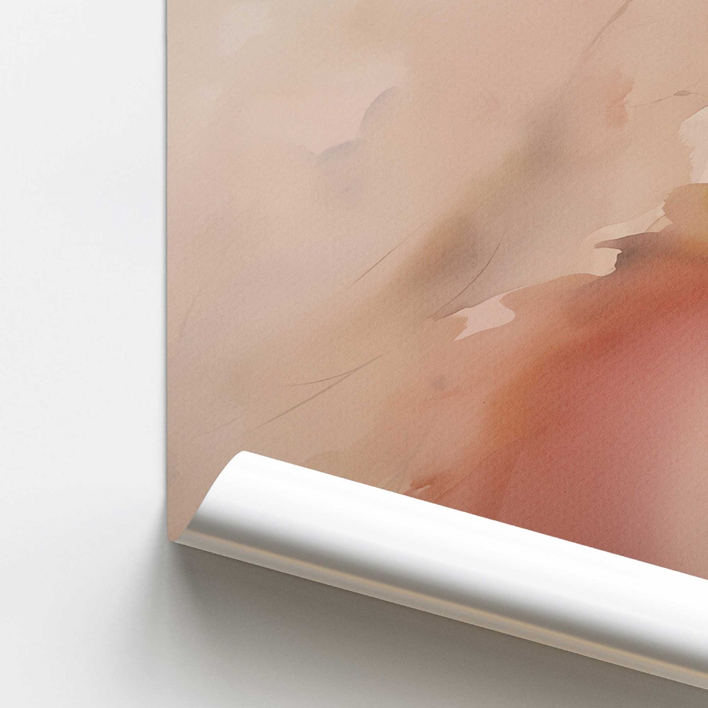 Pastel Paradise Delight I Promotional Rolled Print