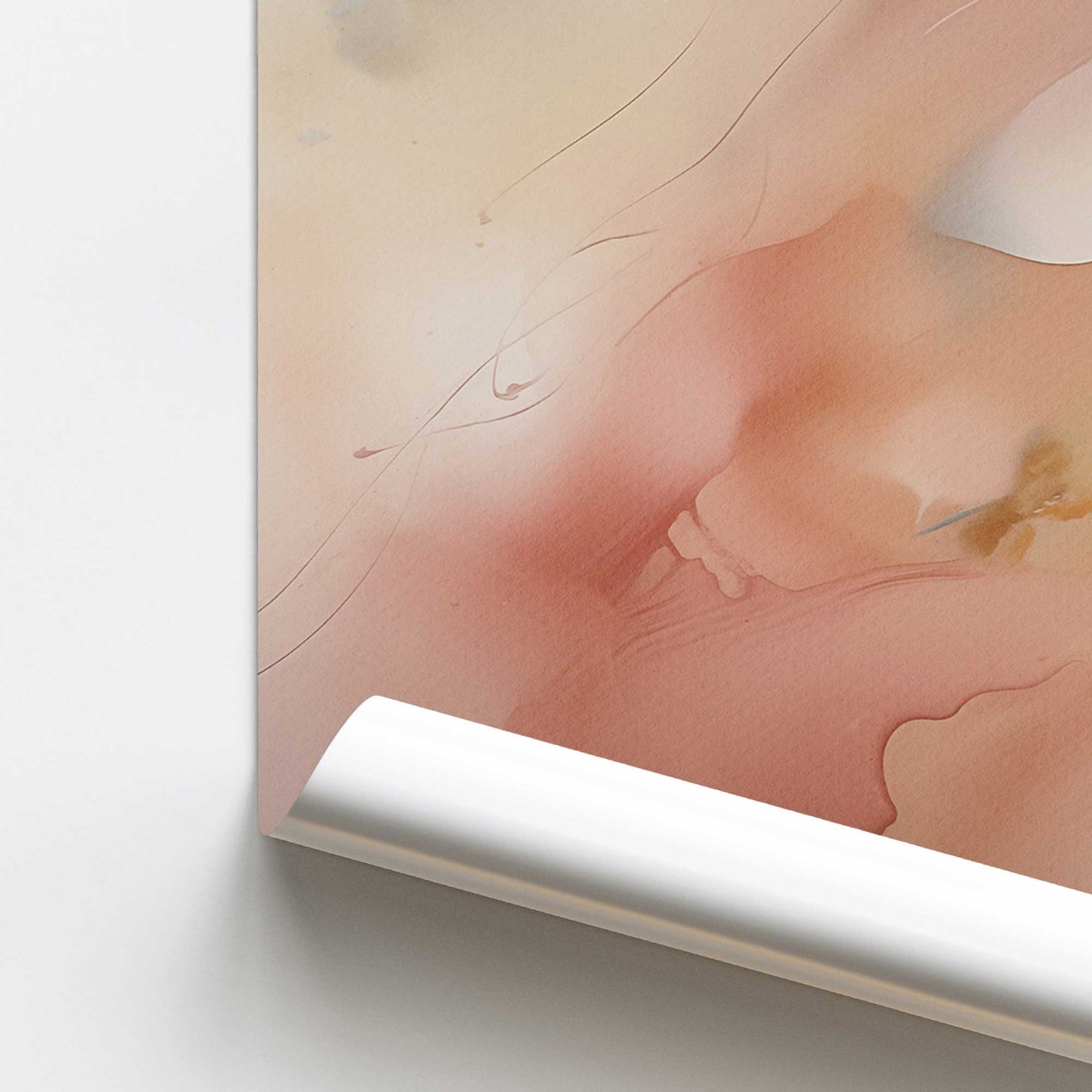 Pastel Paradise Delight II Promotional Rolled Print