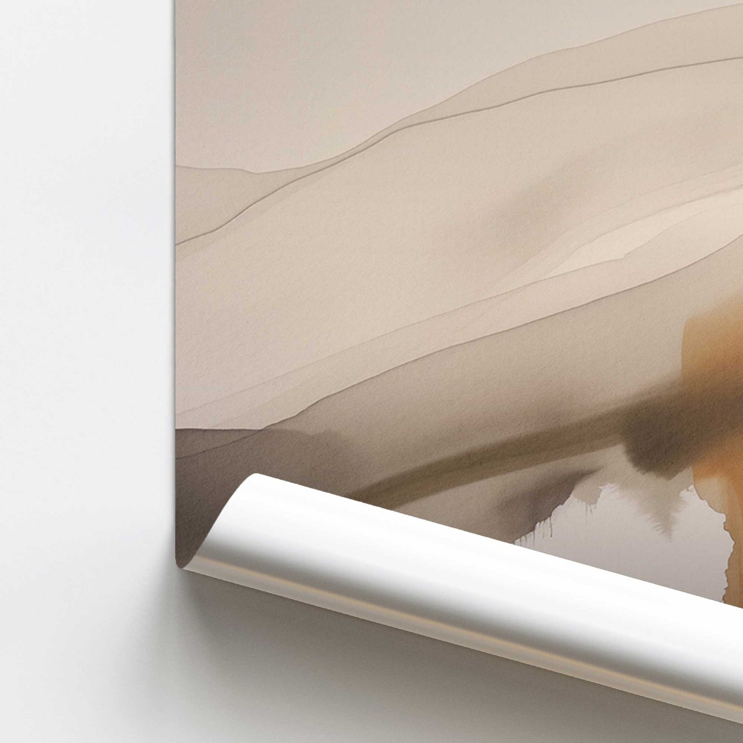 Rustic Elegance Noir Promotional Rolled Print