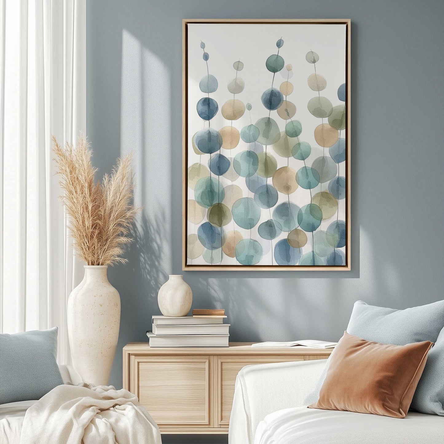 Picture of art in a room