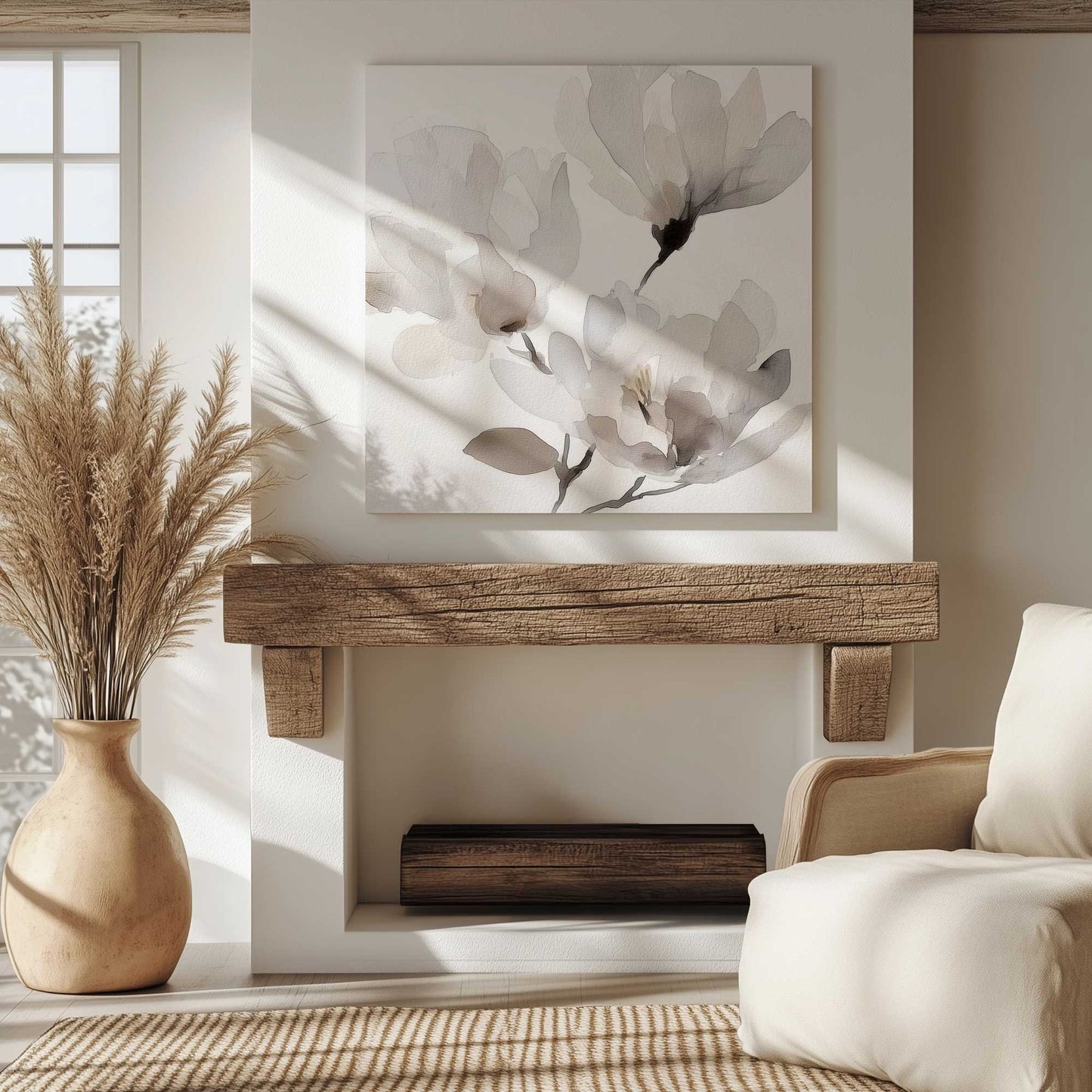 Picture of art in a room
