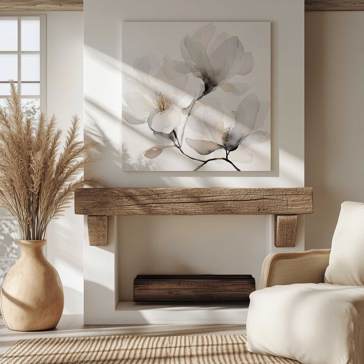 Picture of art in a room