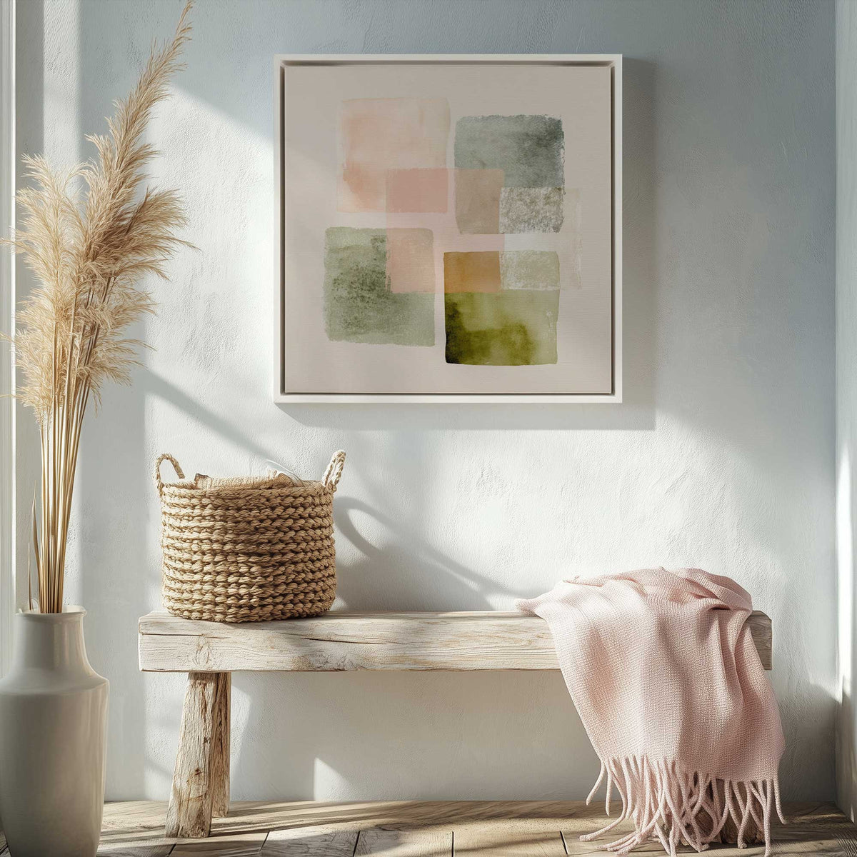 Picture of art in a room