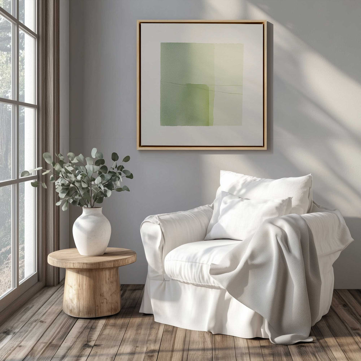 Picture of art in a room