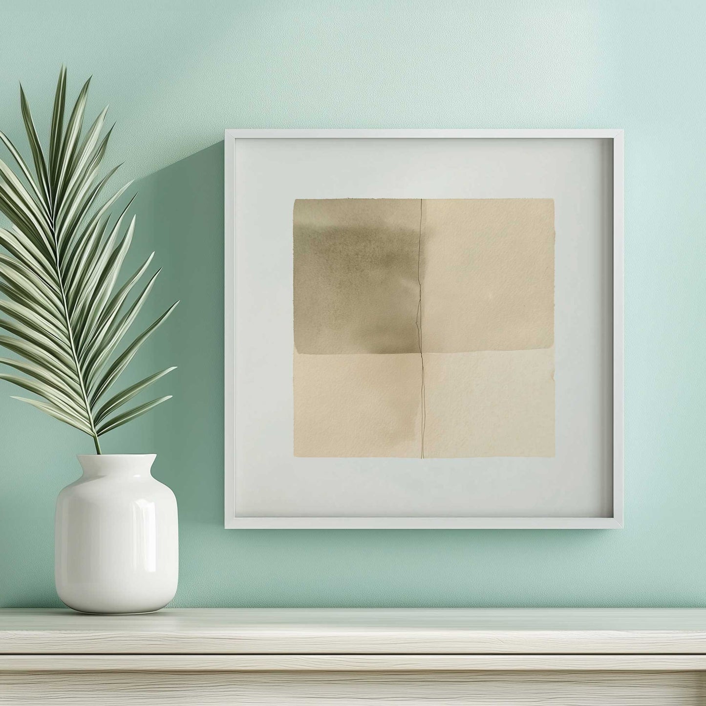 Picture of art in a room