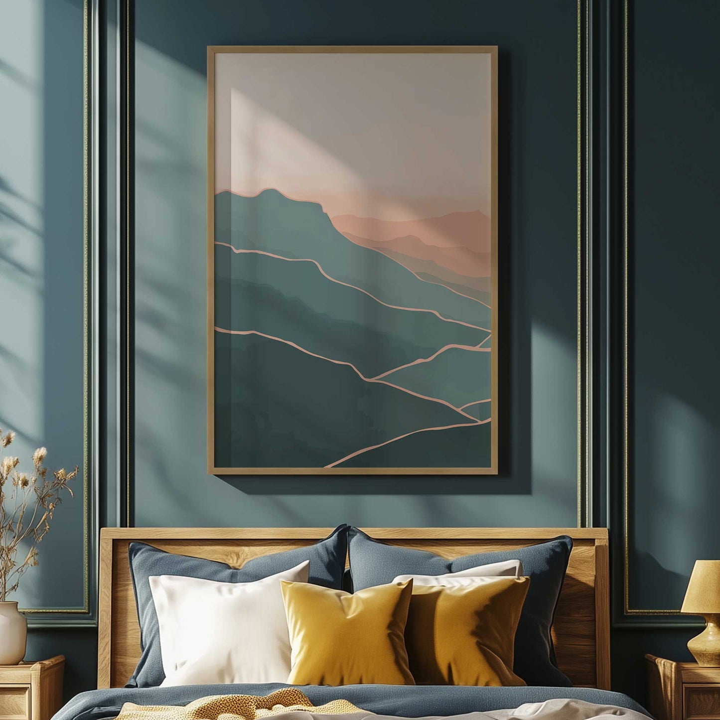 Picture of art in a room