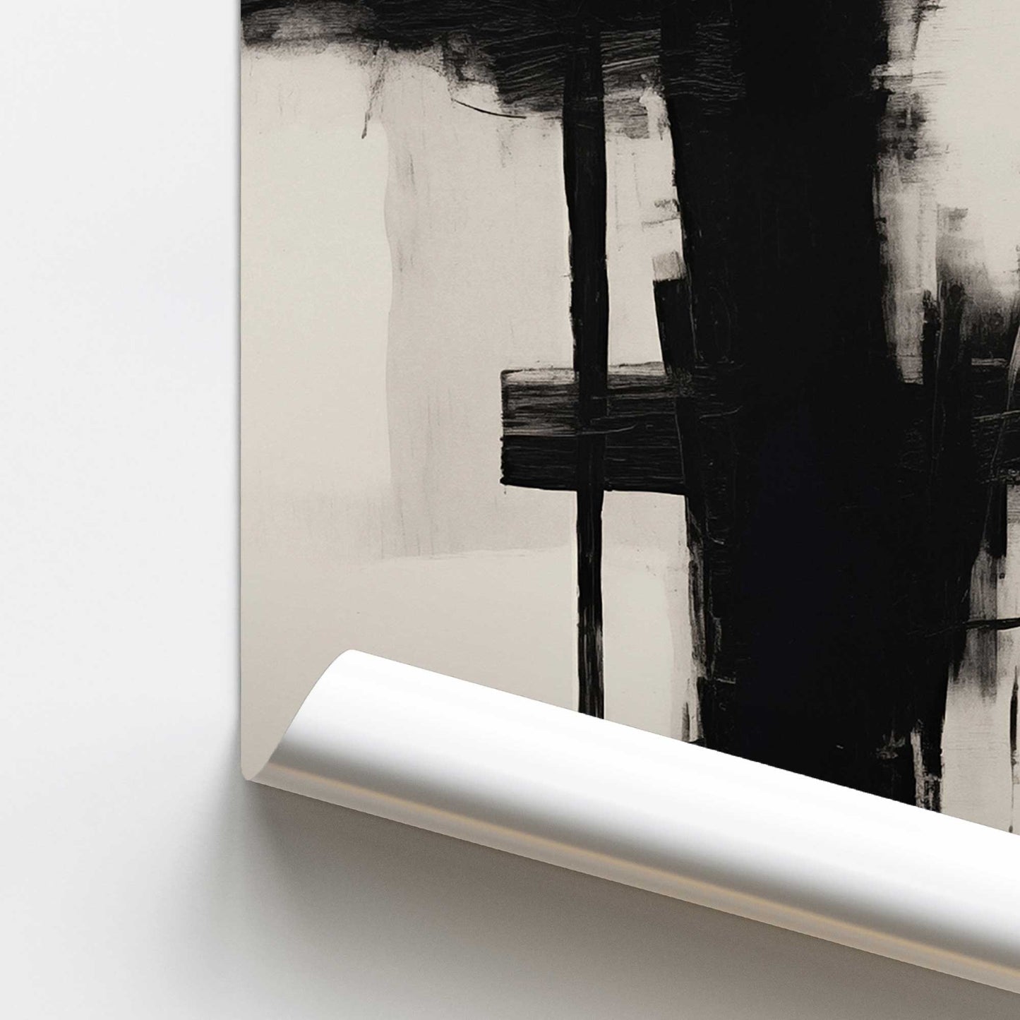 Contrast in Silence II Promotional Rolled Print