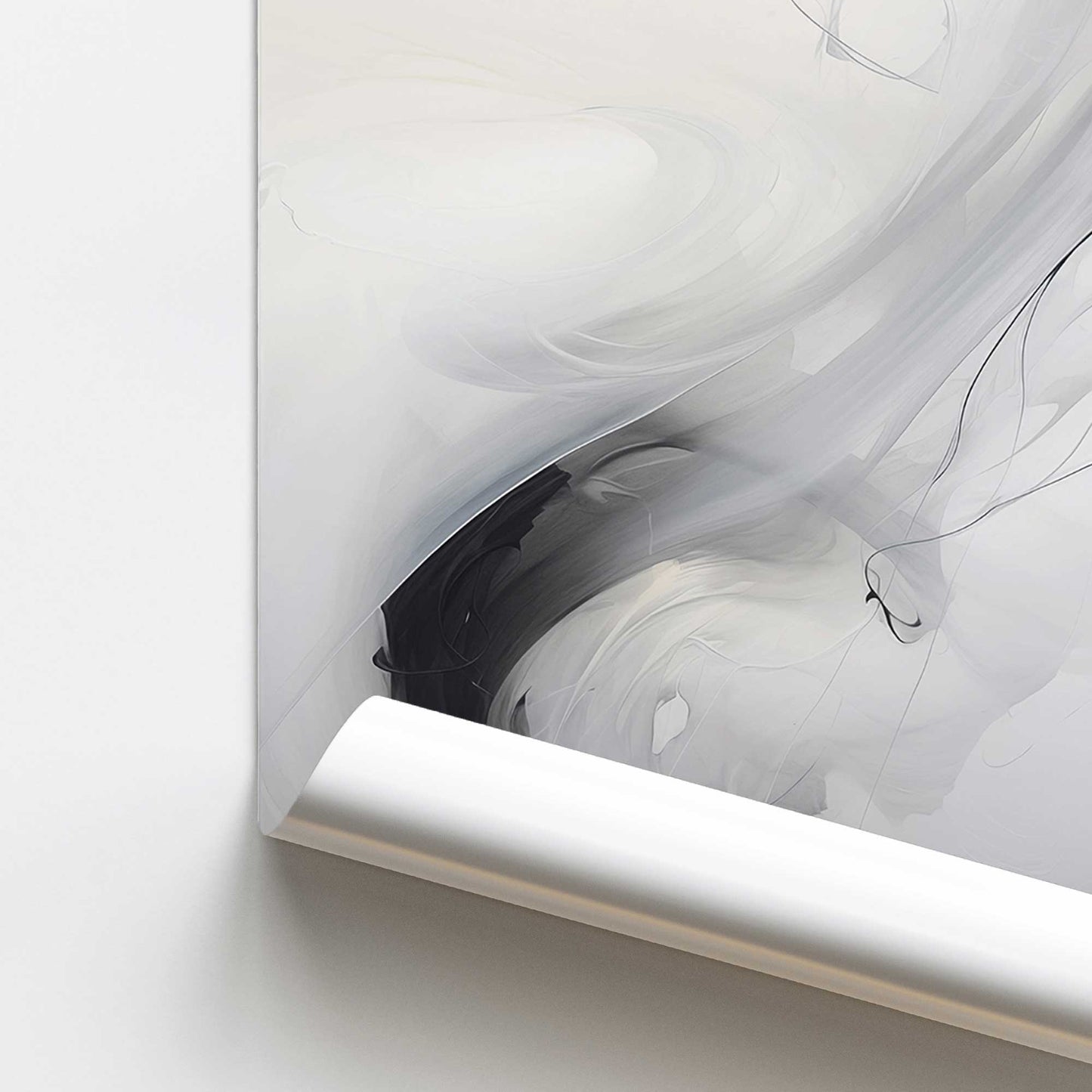 Ethereal Smoke Dance I Promotional Rolled Print