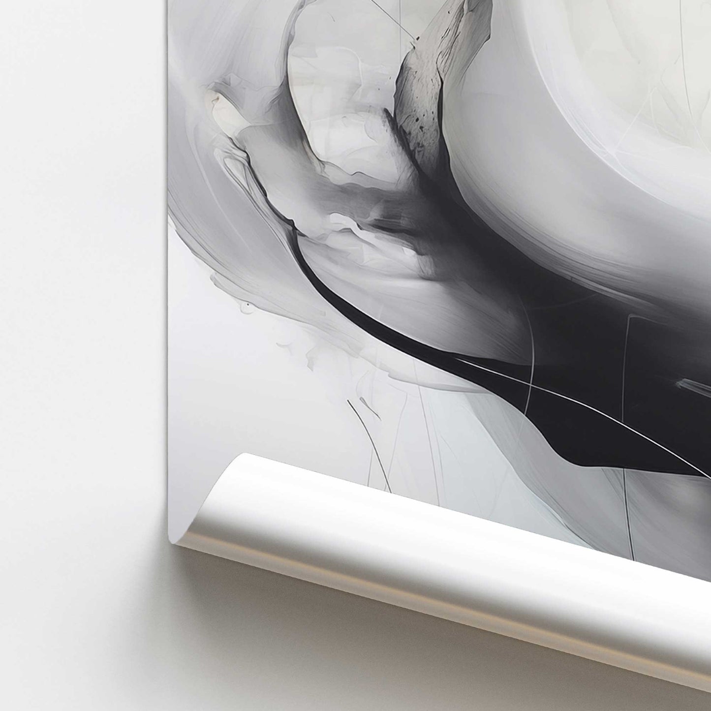 Ethereal Smoke Dance II Promotional Rolled Print