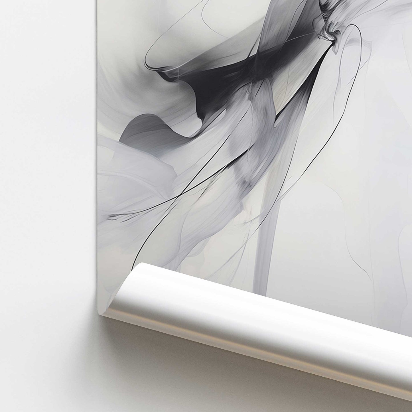 Ethereal Smoke Dance III Promotional Rolled Print