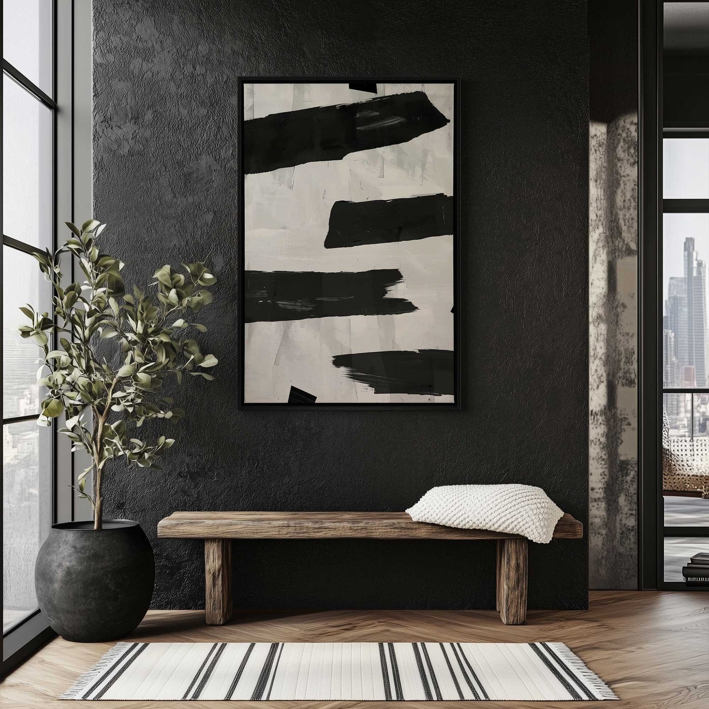 Picture of art in a room