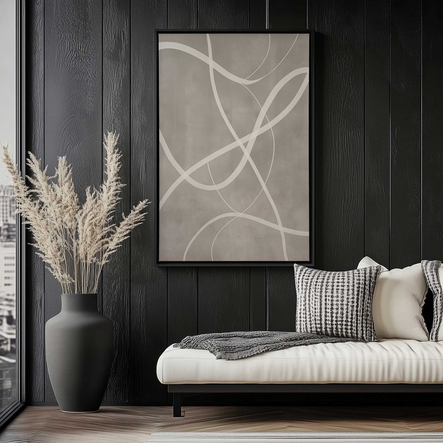 Picture of art in a room