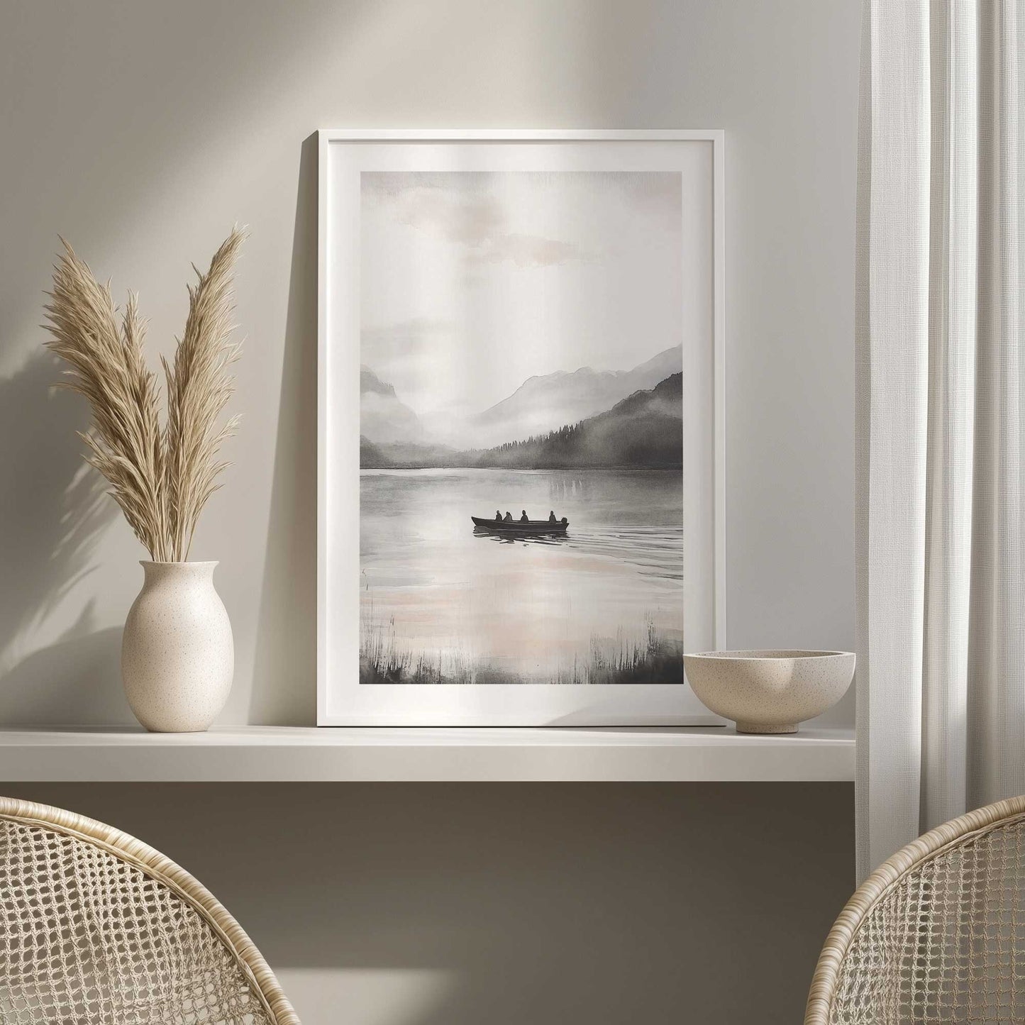 Picture of art in a room