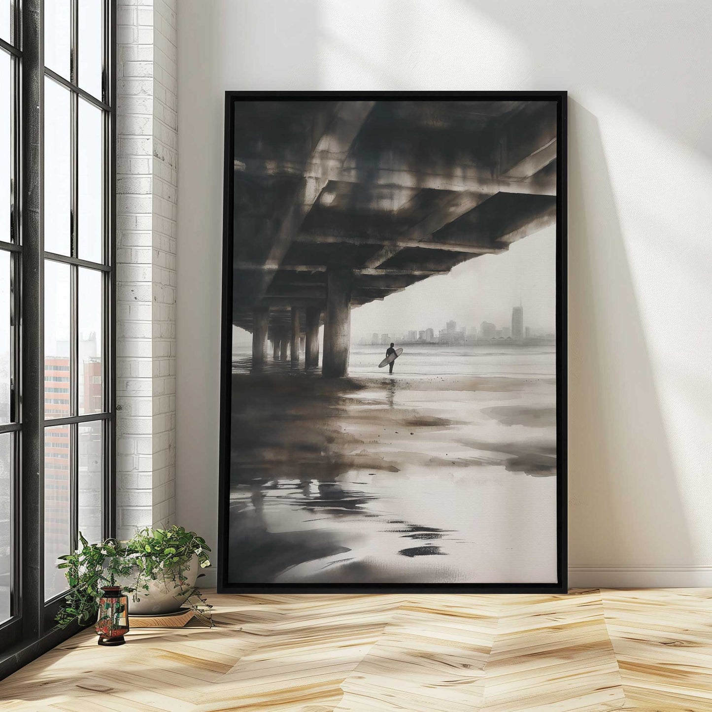 Picture of art in a room