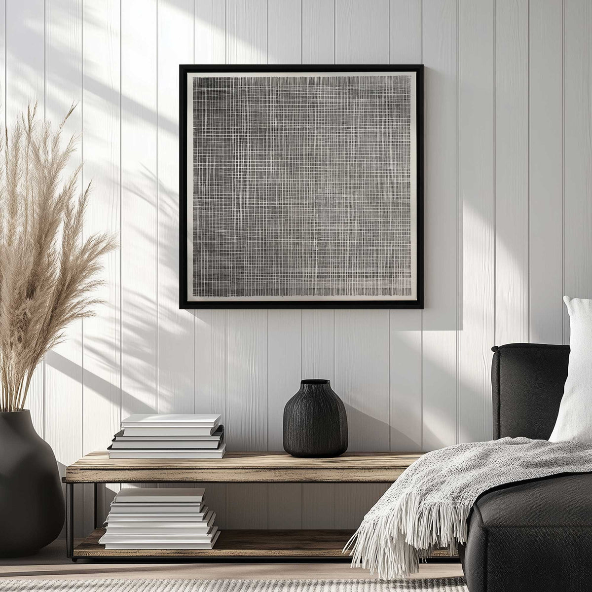Picture of art in a room