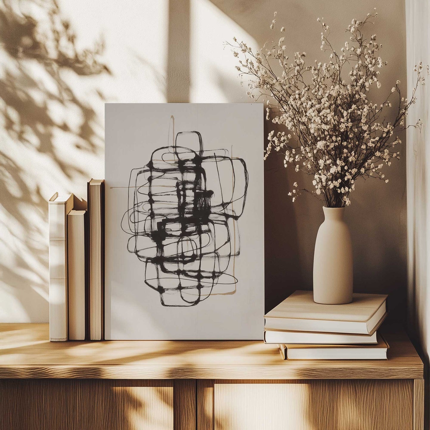 Picture of art in a room