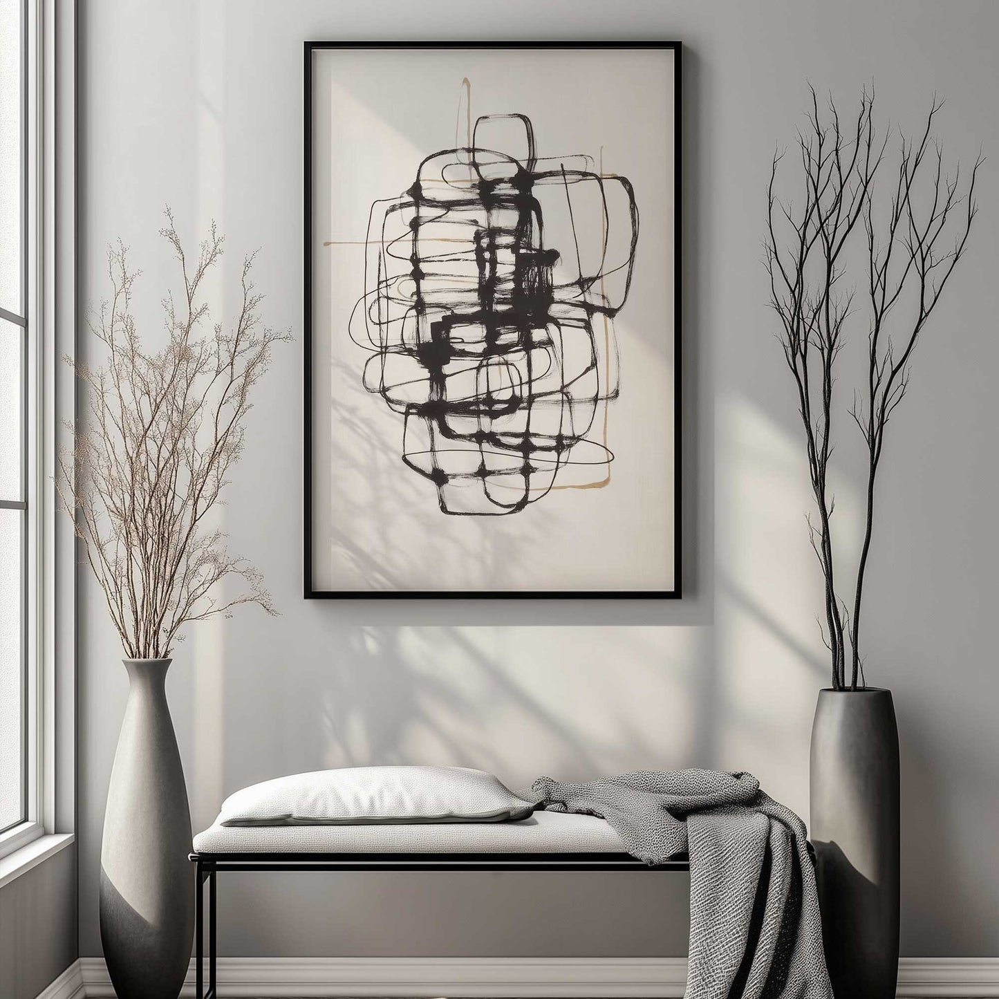 Picture of art in a room