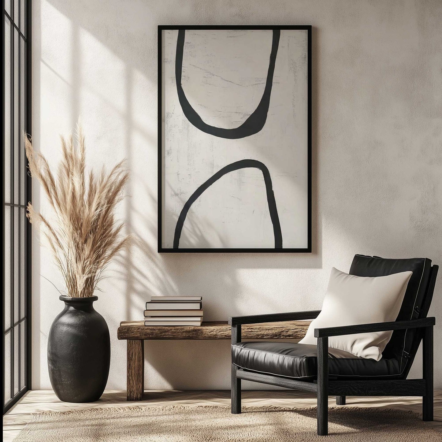 Picture of art in a room