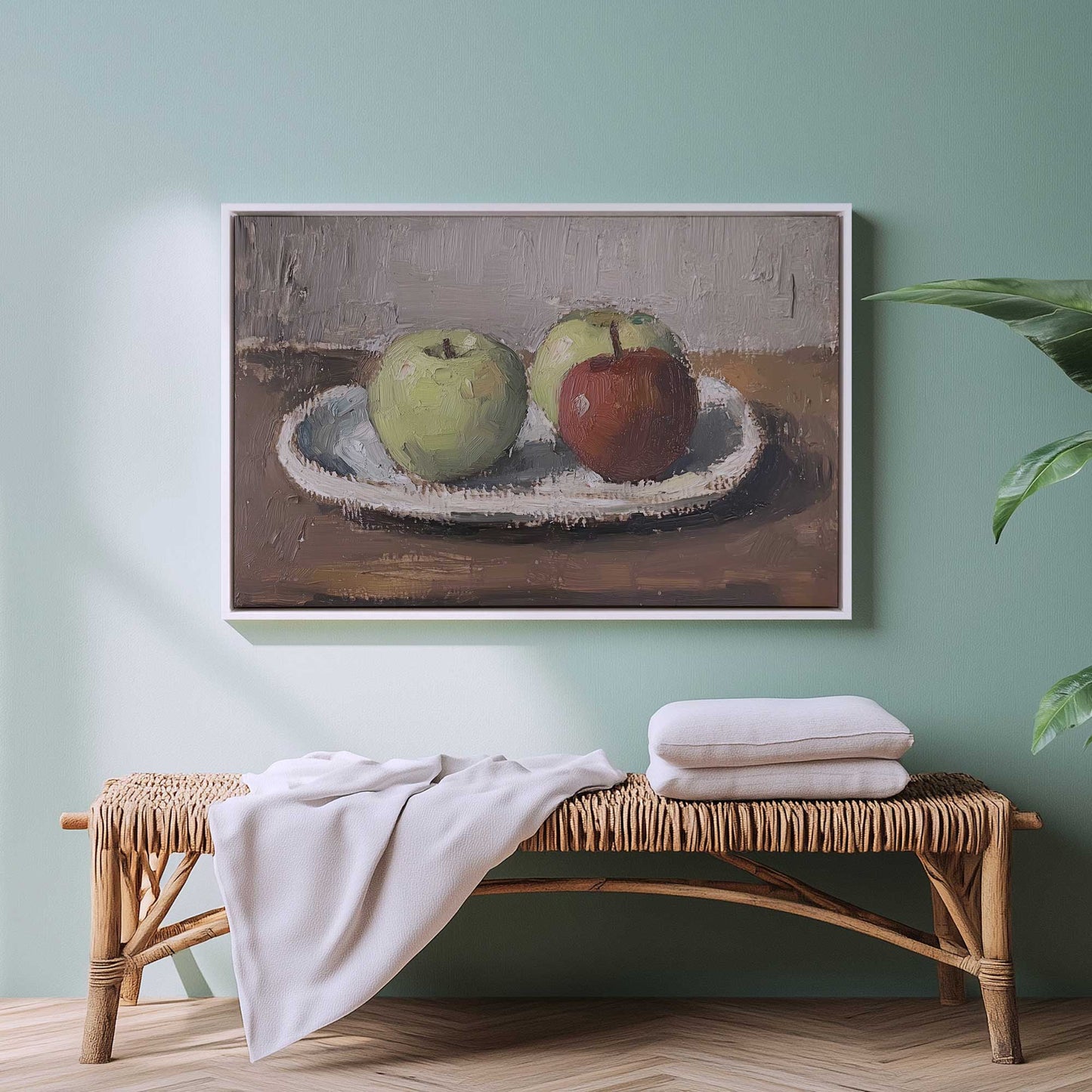 Picture of art in a room