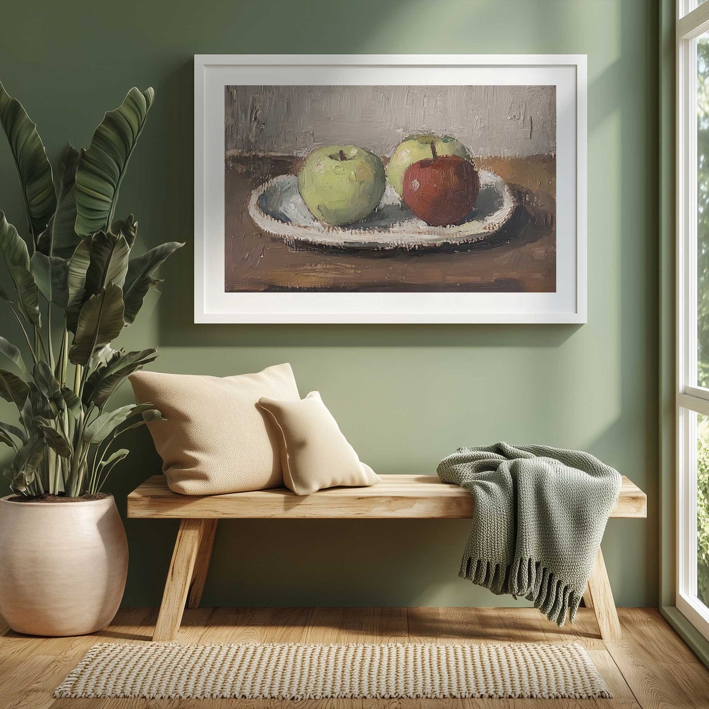 Picture of art in a room