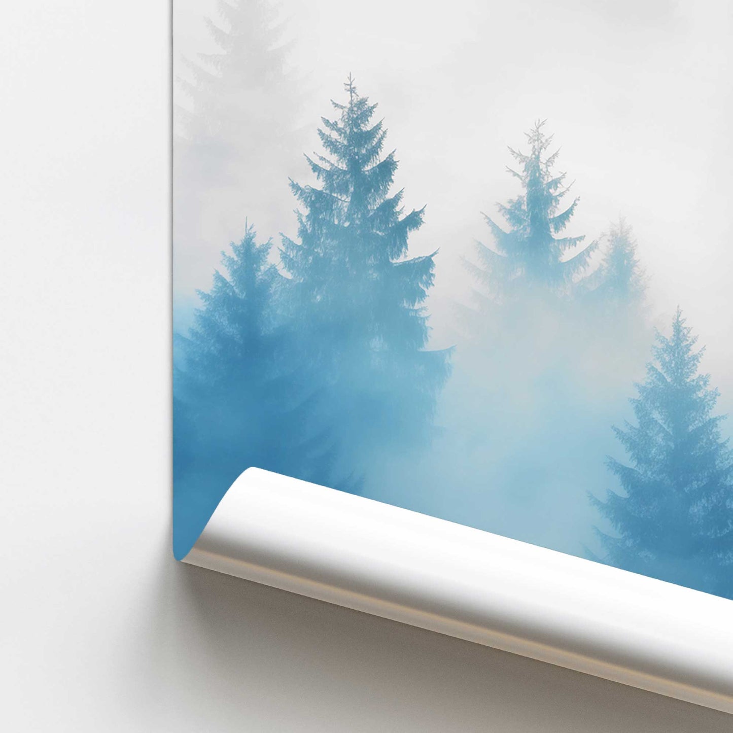 Frozen Echoes I Promotional Rolled Print