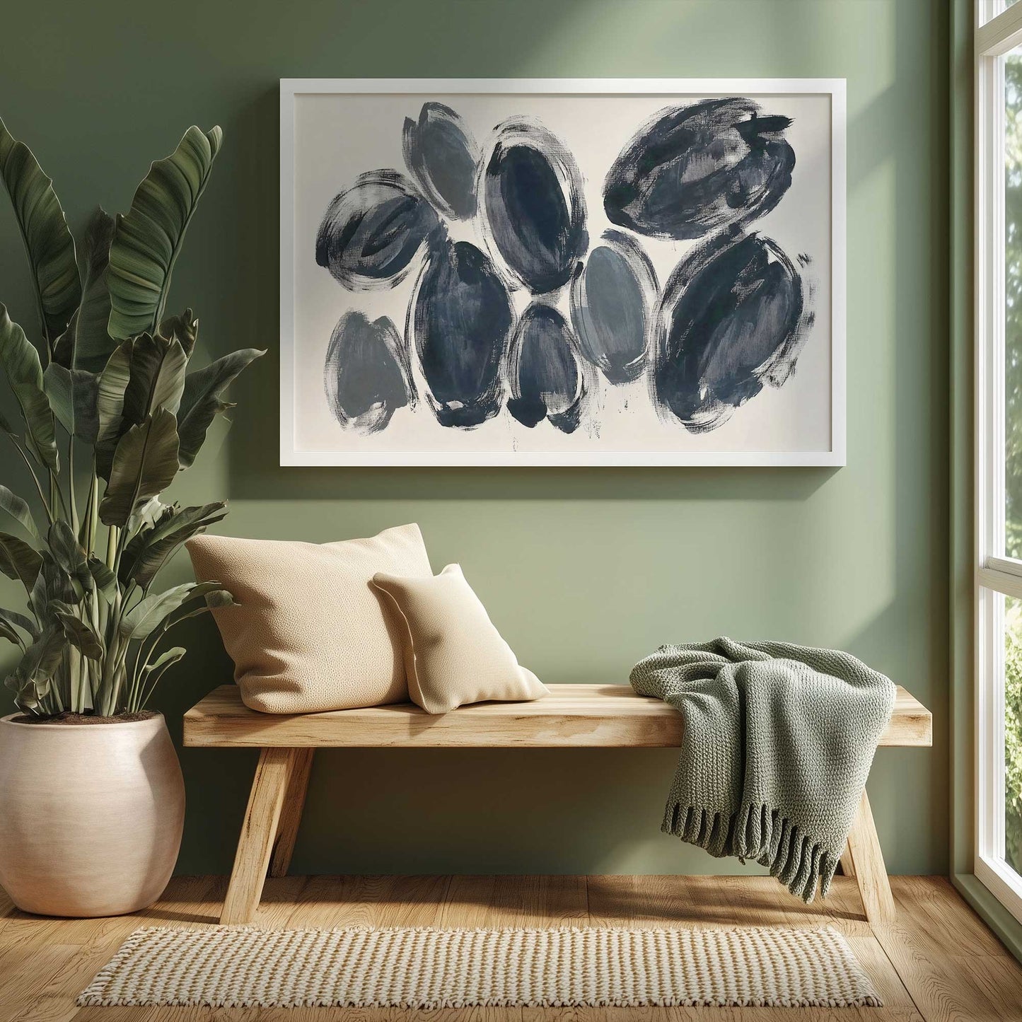 Picture of art in a room