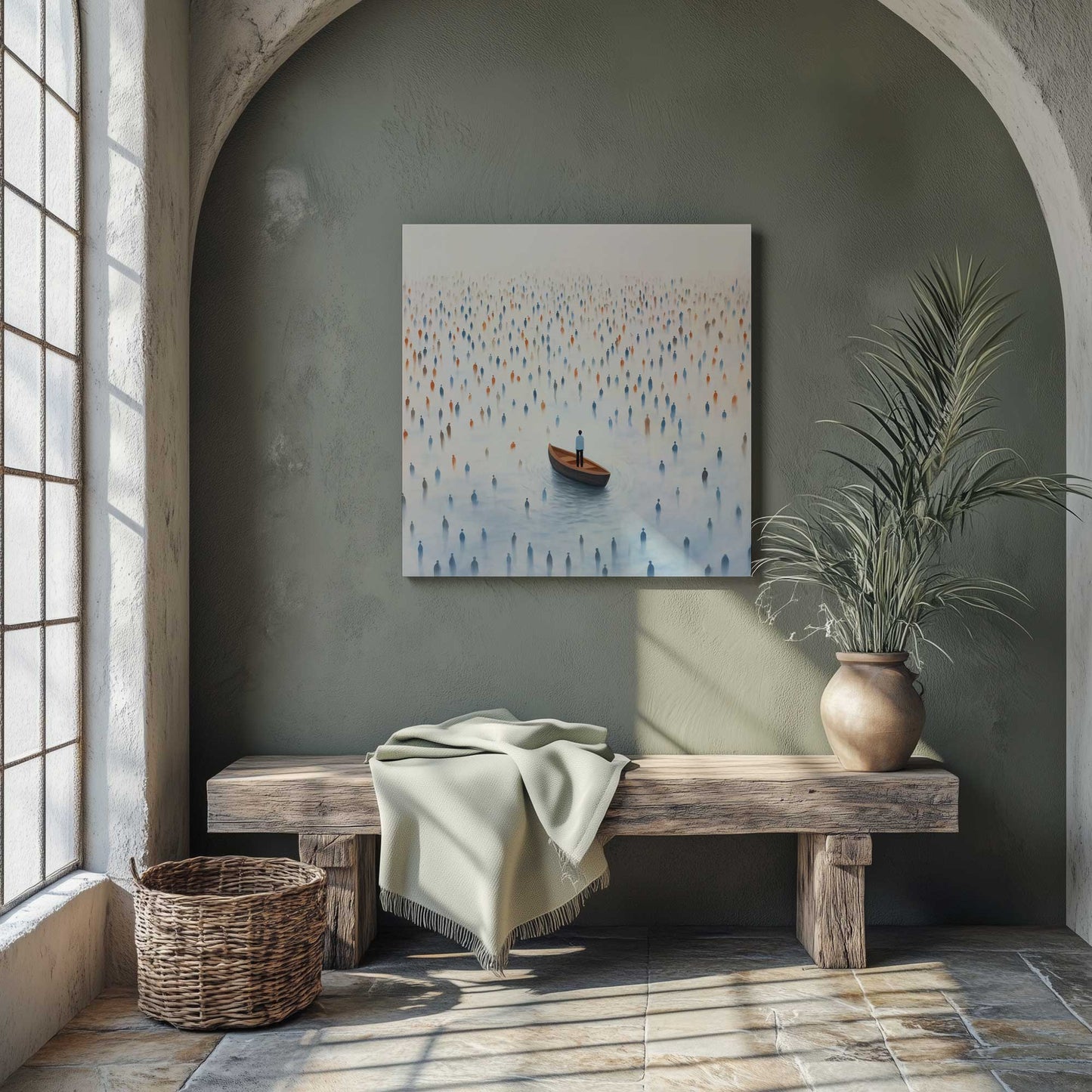 Picture of art in a room