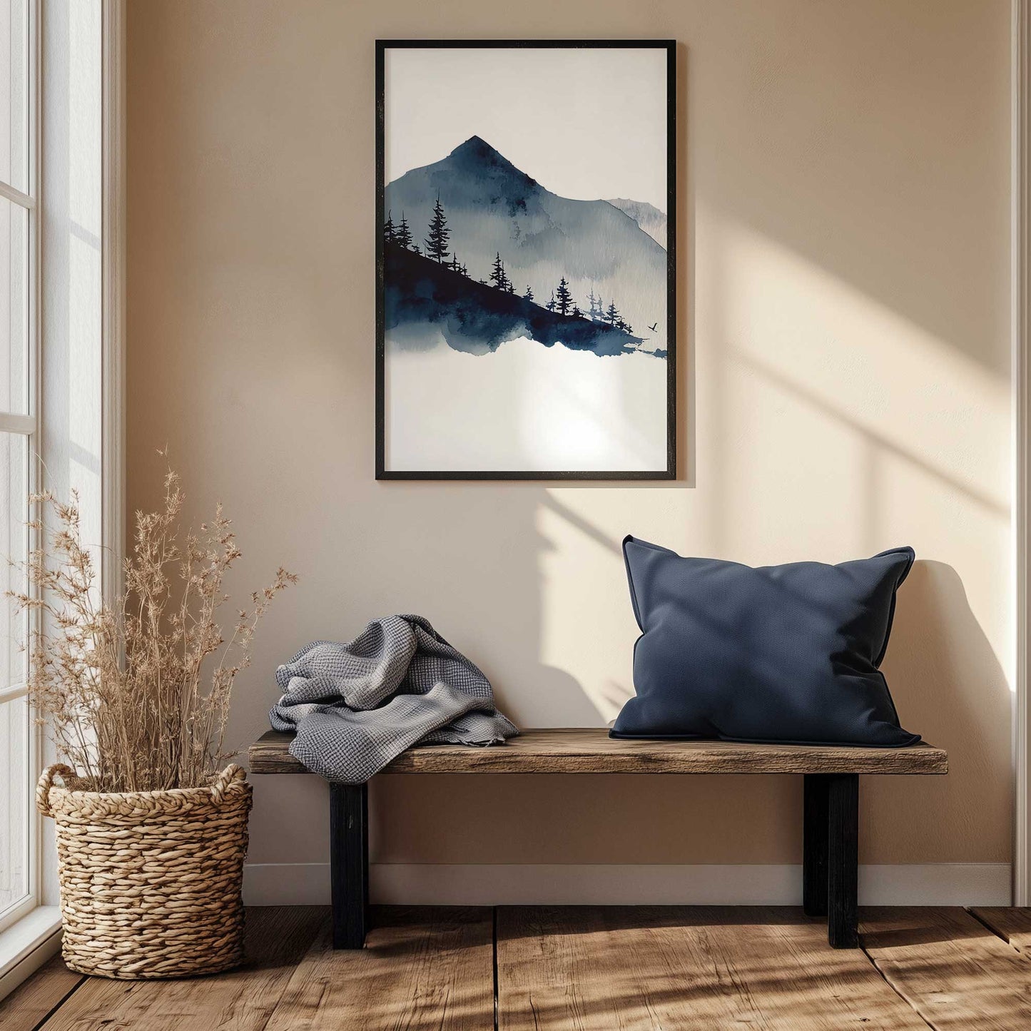 Picture of art in a room