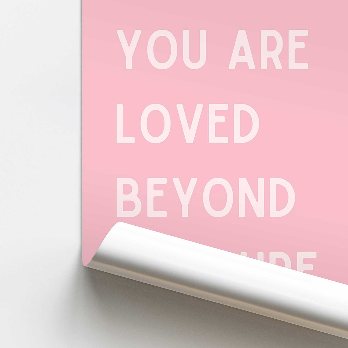 Daisy Love Promotional Rolled Print