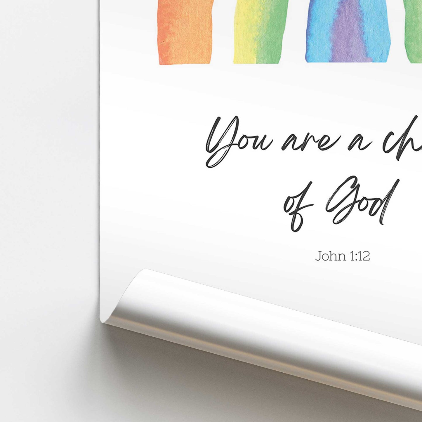 Child of God Promotional Rolled Print