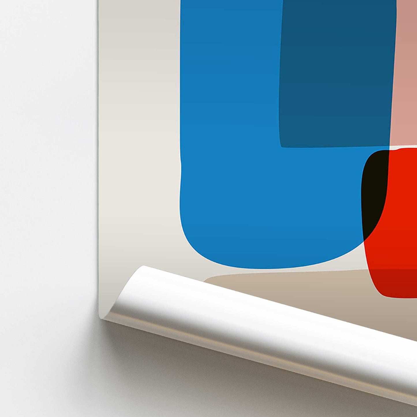 Rectangular Rhapsody Promotional Rolled Print