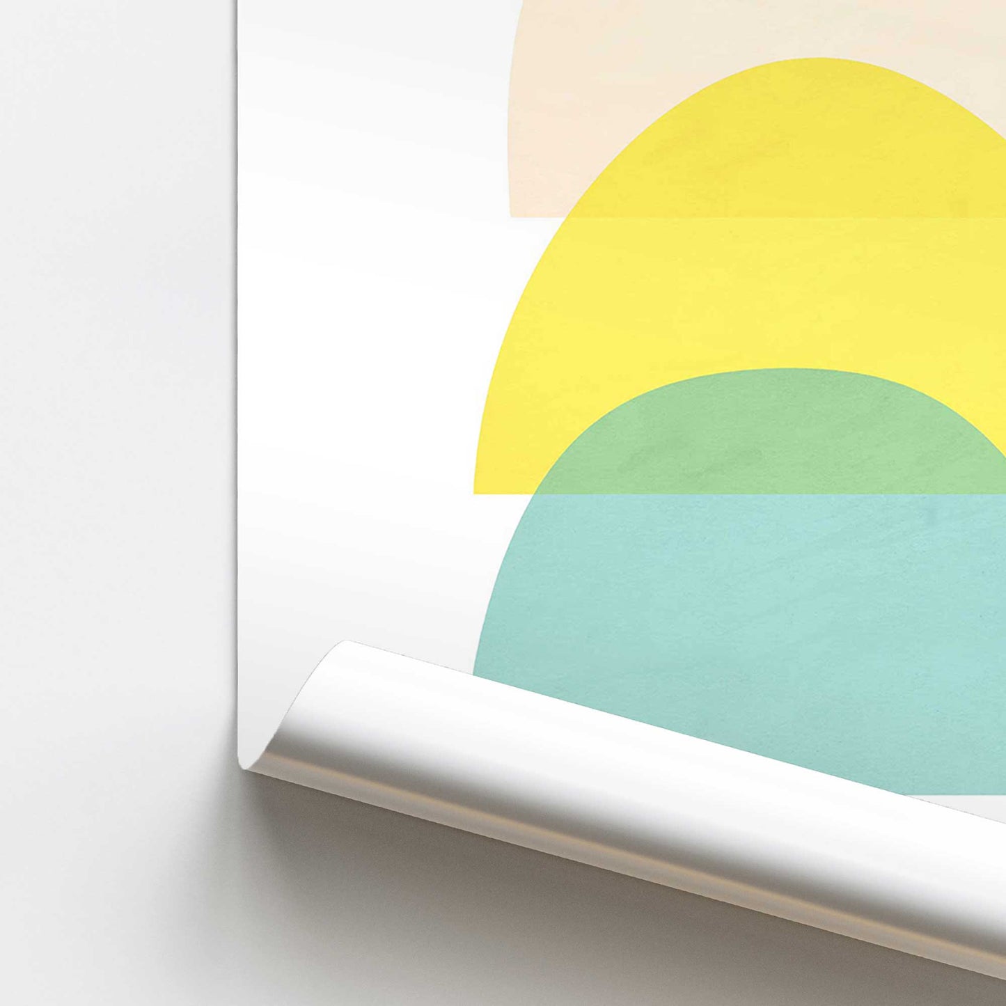 Pastel Dreamscape Promotional Rolled Print