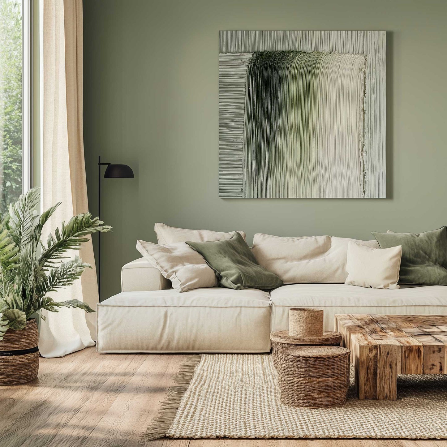 Picture of art in a room