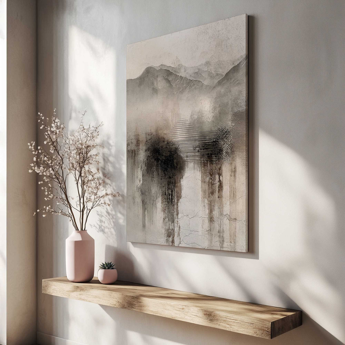 Picture of art in a room