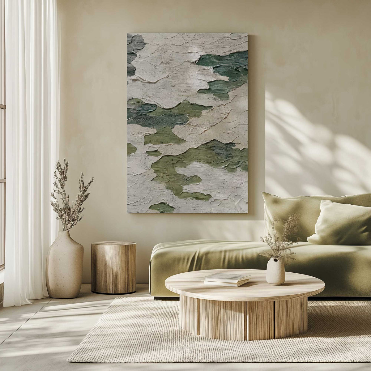 Picture of art in a room