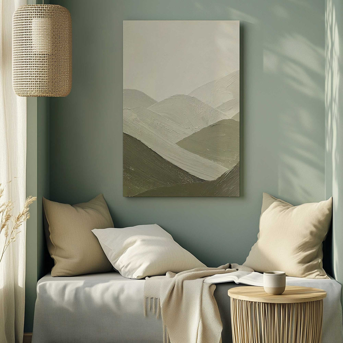 Picture of art in a room