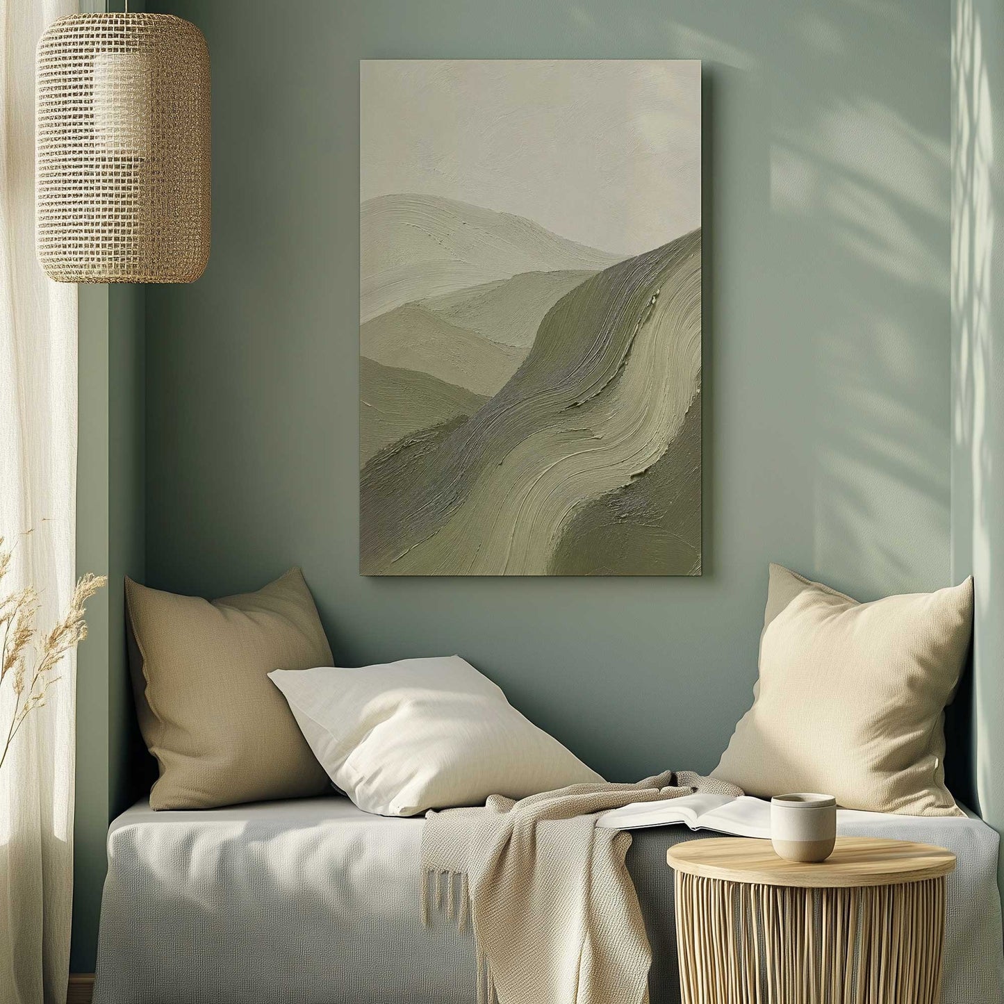 Picture of art in a room