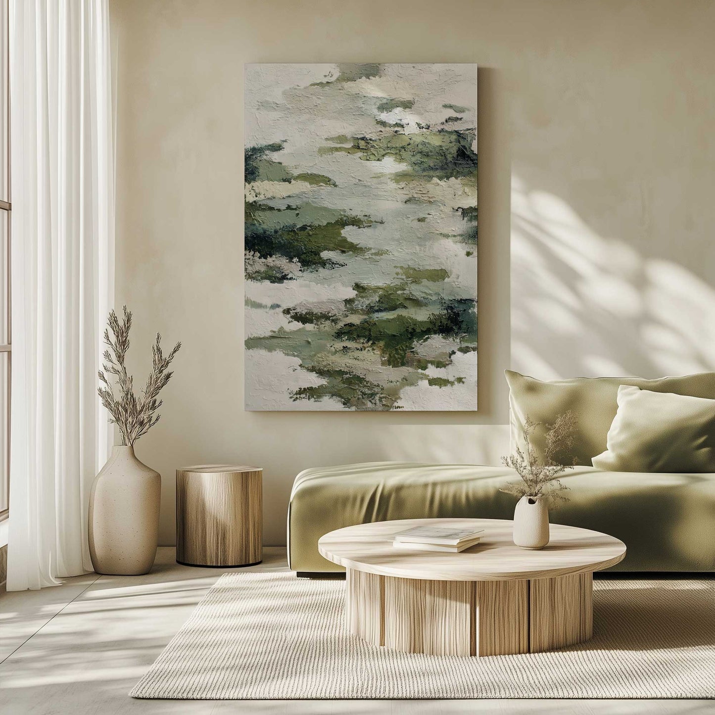 Picture of art in a room