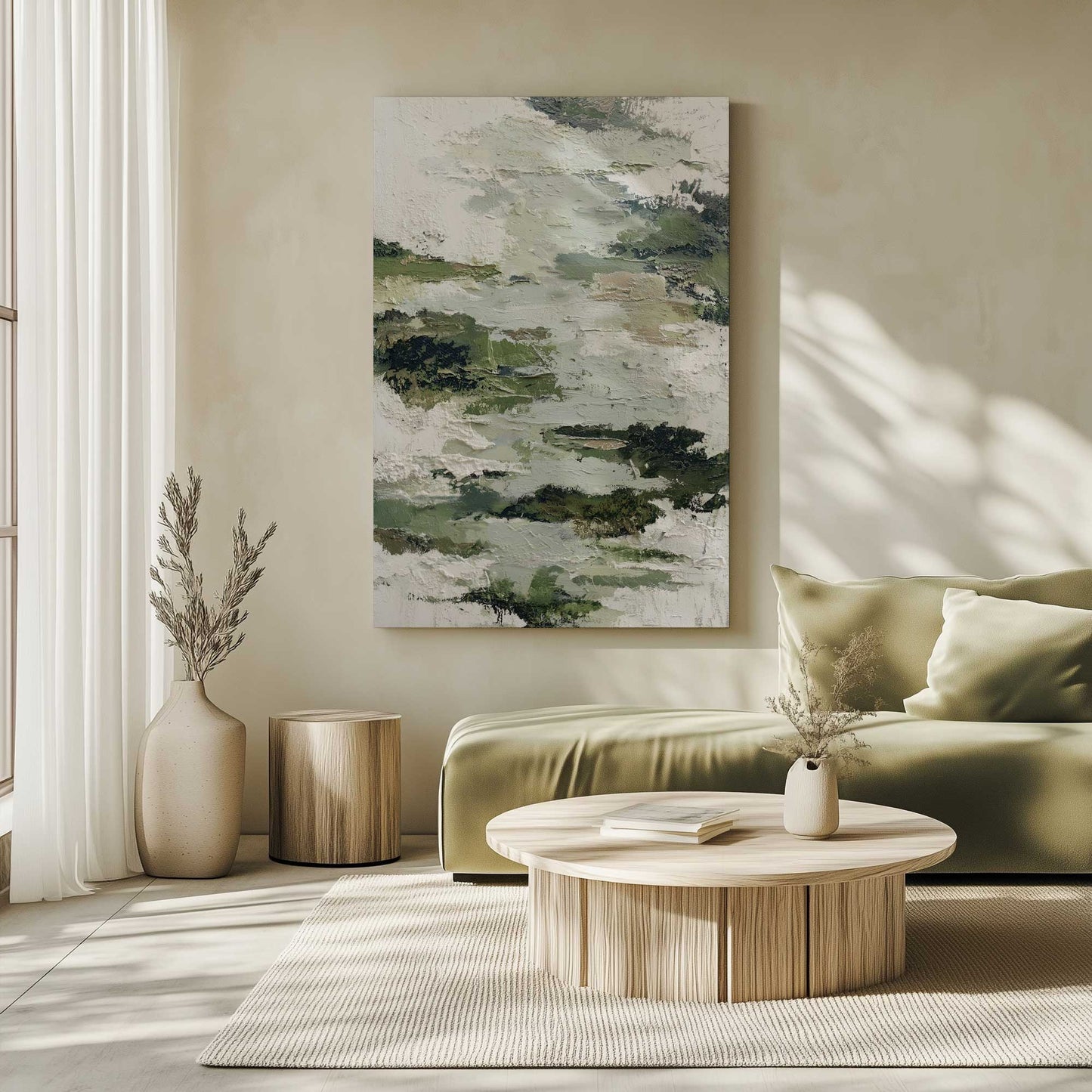 Picture of art in a room