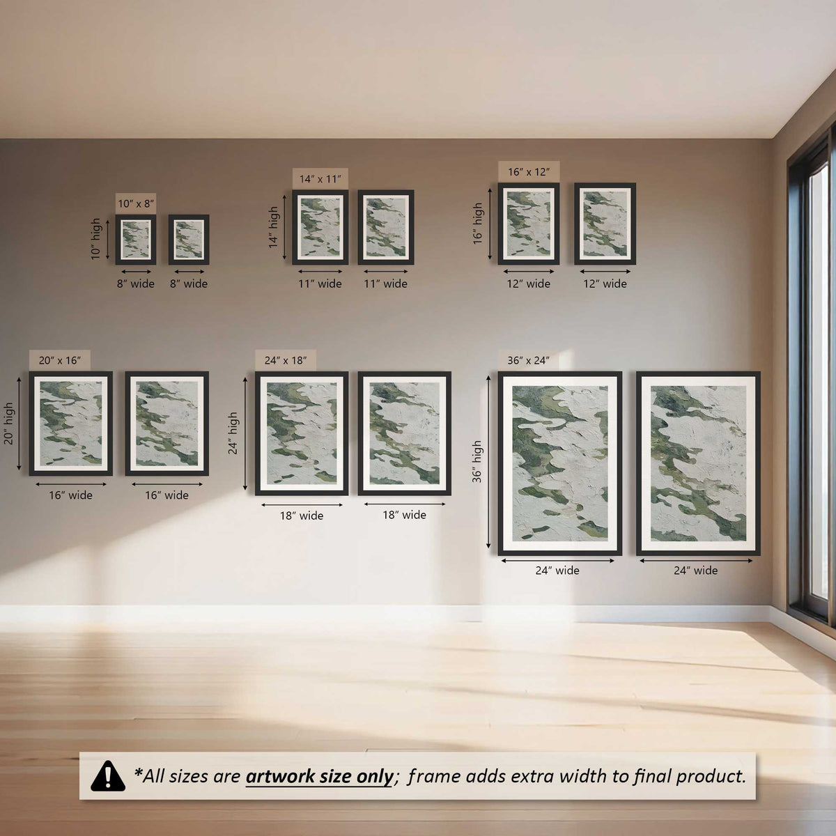 Limestone Passage Set of 2 Prints